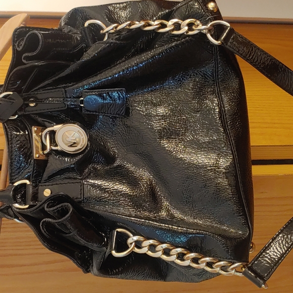 Patent Leather Michael Kors Shoulder Bag - Picture 2 of 5